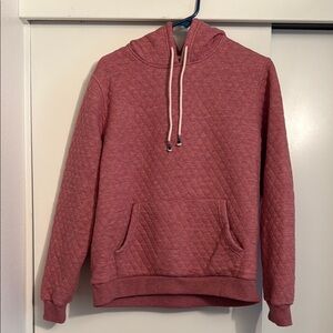 Women’s Marine Layer Quilted Hoodie - Dusty Pink - Medium